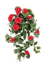 Künstliche Hängegeranie - Draco | 66 cm