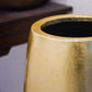 Pflanzkübel - Elda, 29x100cm, von aplanta, in Gold