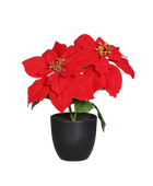 Künstliche Poinsettia - Cady | 32 cm, im Topf