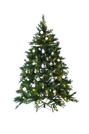 Künstlicher Weihnachtsbaum - David | 150 cm, mit LED-Leuchten