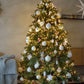 Künstlicher Weihnachtsbaum - Gabriel, 210 cm, Kunstbaum von aplanta, in Grün, für drinnen