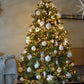 Künstlicher Weihnachtsbaum - Gabriel, 300 cm, Kunstbaum von aplanta, in Grün, für drinnen