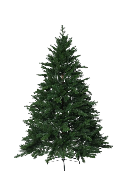 Künstlicher Weihnachtsbaum - Gabriel, 210 cm, Kunstbaum von aplanta, in Grün, für drinnen