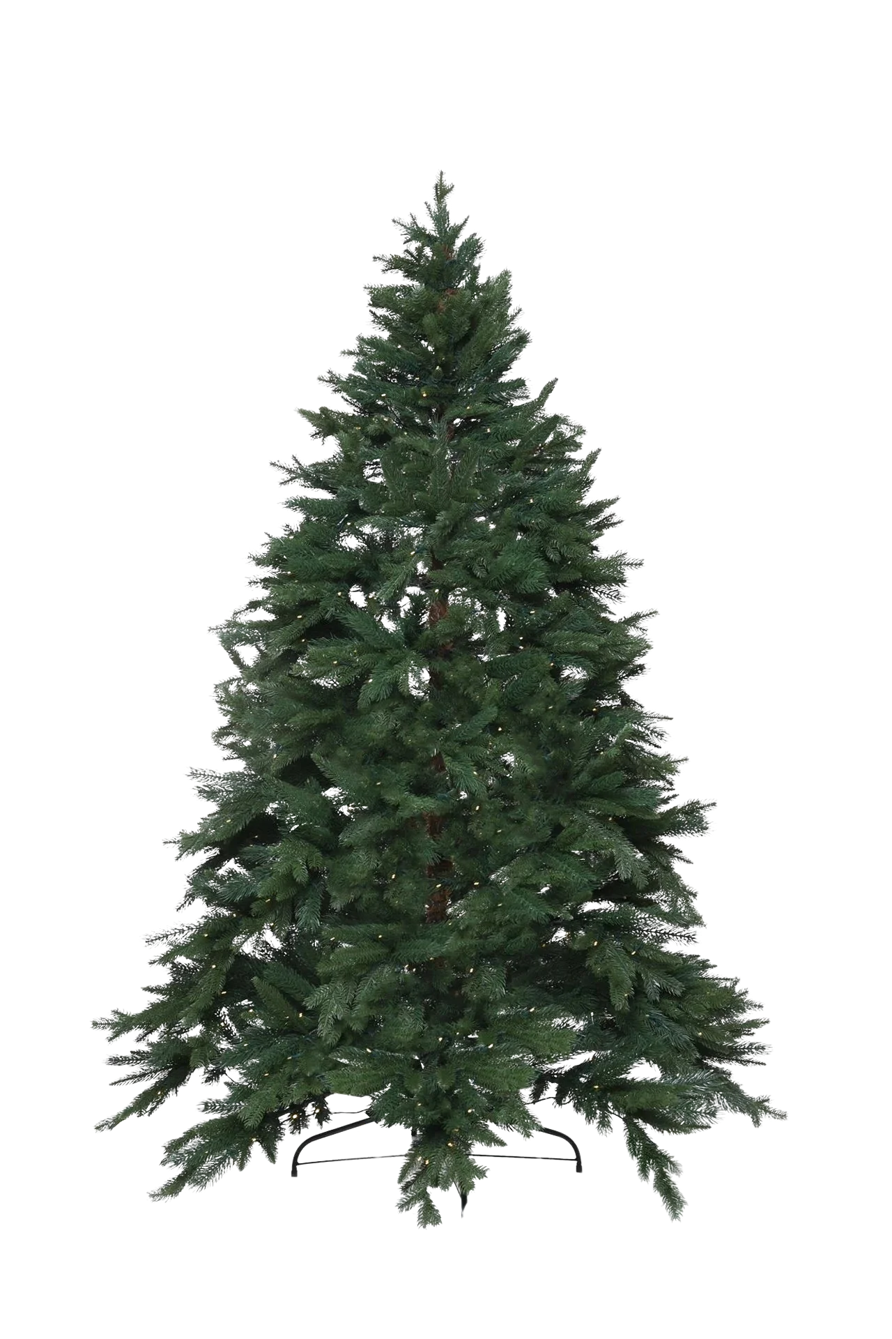 Künstlicher Weihnachtsbaum - David | 210 cm, mit LED-Leuchten