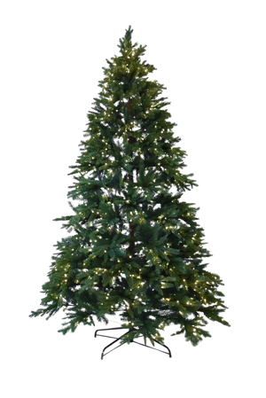 Künstlicher Weihnachtsbaum - David | 270 cm, mit LED-Leuchten