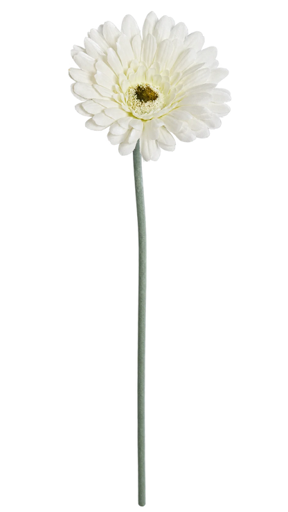 Künstliche Gerbera – Serena | 56 cm Weiß