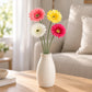 Künstliche Gerbera – Serena | 56 cm Weiß