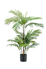 Künstliche Phoenix Palme - Kira, 90 cm, Kunstbaum von aplanta, im schwarzen Topf, in Natur, für drinnen