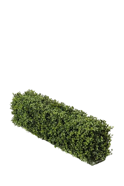 Künstliche Buchsbaumhecke - Jannis, 25 cm, Kunstbaum von aplanta, UV-beständig, in Natur, für draußen