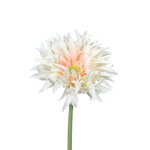 Künstliche Gerbera gefranzt - Hajo, 57 cm, Kunstpflanze von aplanta, in Lachs, für drinnen