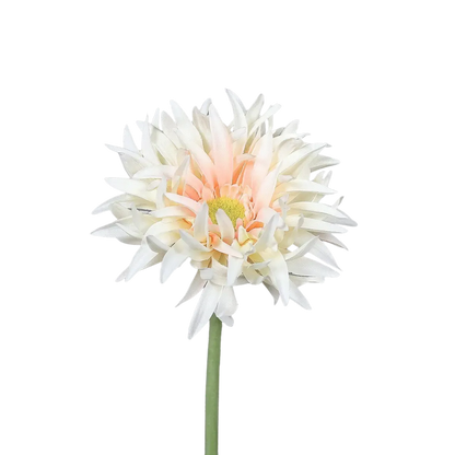 Künstliche Gerbera gefranzt - Hajo, 57 cm, Kunstpflanze von aplanta, in Lachs, für drinnen