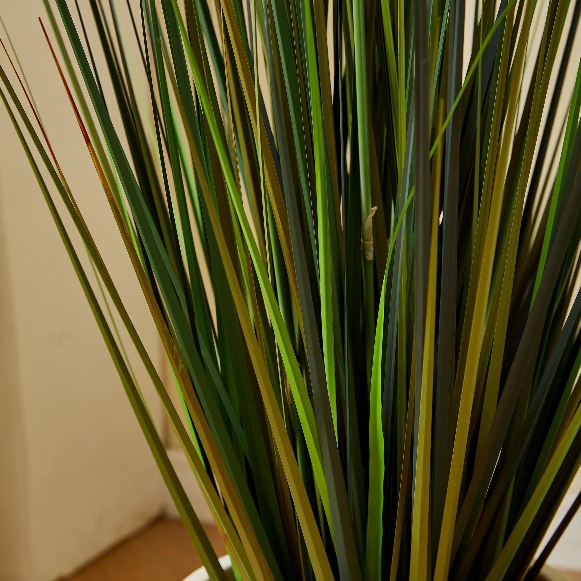Künstliches Pampasgras - Thalassa, 150 cm, Kunstpflanze von aplanta, mit Fruchtstamm, in Grün, für drinnen