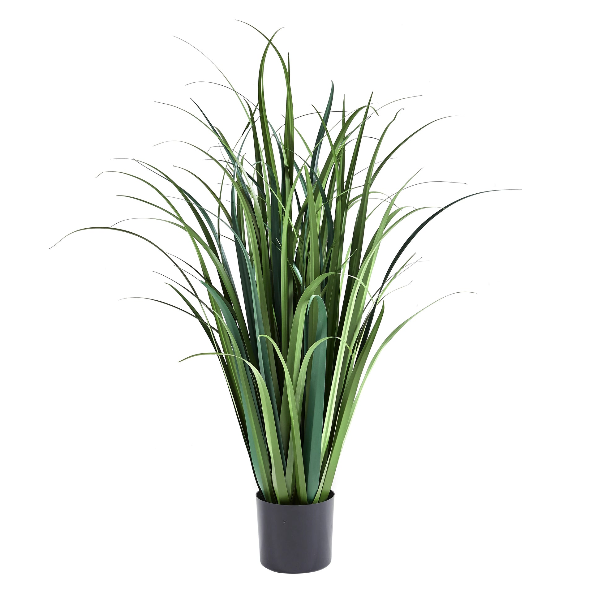 Künstliches Gras - Alaric, 90 cm, Kunstpflanze von aplanta, in Grün, für drinnen