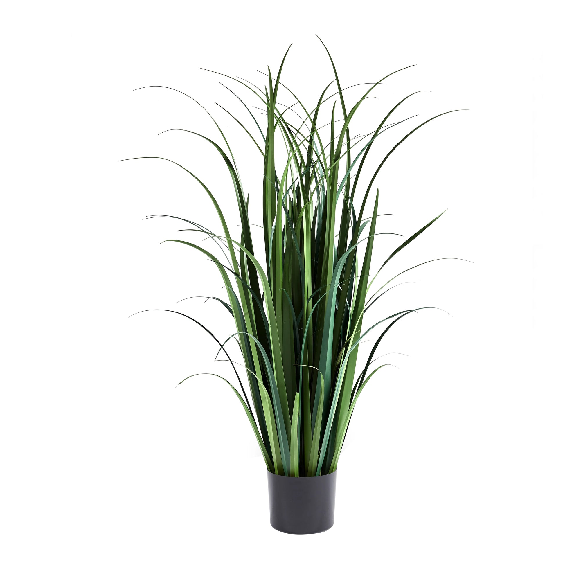Künstliches Gras - Alaric, 120 cm, Kunstpflanze von aplanta, in Grün, für drinnen