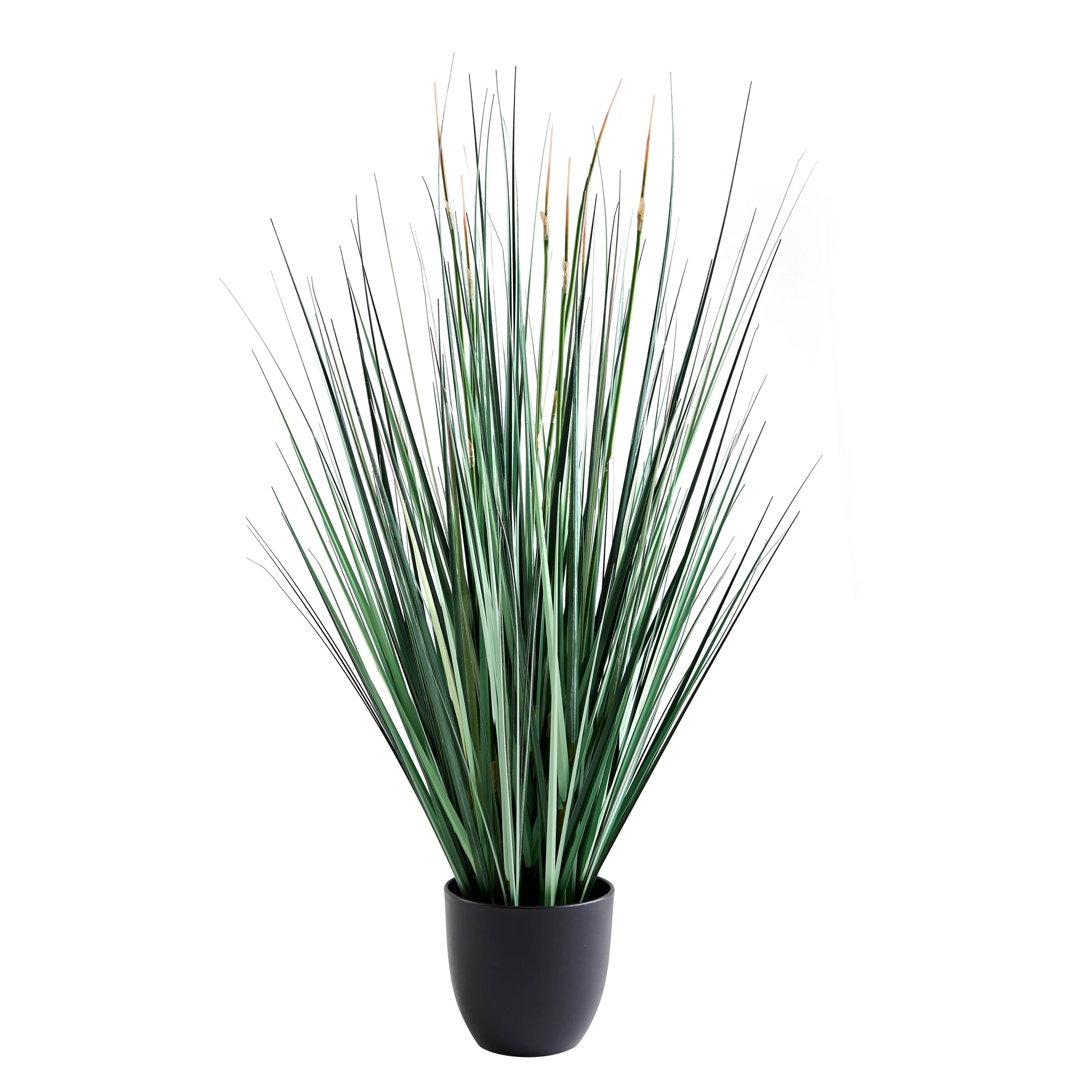 Künstliches Gras - Odalinde, 90 cm, Kunstpflanze von aplanta, in Grün, für drinnen