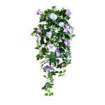 Künstliche Prunkwinde - Lysandra, 80 cm, Kunstpflanze von aplanta, Steckpflanze, in Grün, für drinnen