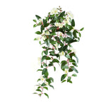 Künstlicher Hänge-Jasmin - Florina, 80 cm, Kunstpflanze von aplanta, Steckpflanze, in Grün, für drinnen
