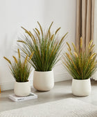 Künstliches Japanisches Lampenputzergras – Yuki | 45 cm