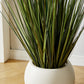 Künstliches Gras - Selwyn, 60 cm, Kunstpflanze von aplanta, in Grün, für drinnen