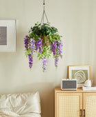 Künstlicher Hänge-Blauregen – Cybele | 95 cm