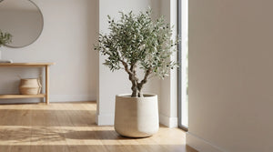 Pflanztopf Kiesel beige | 44X37
