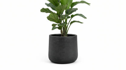 Pflanztopf Kiesel schwarz | 34X29