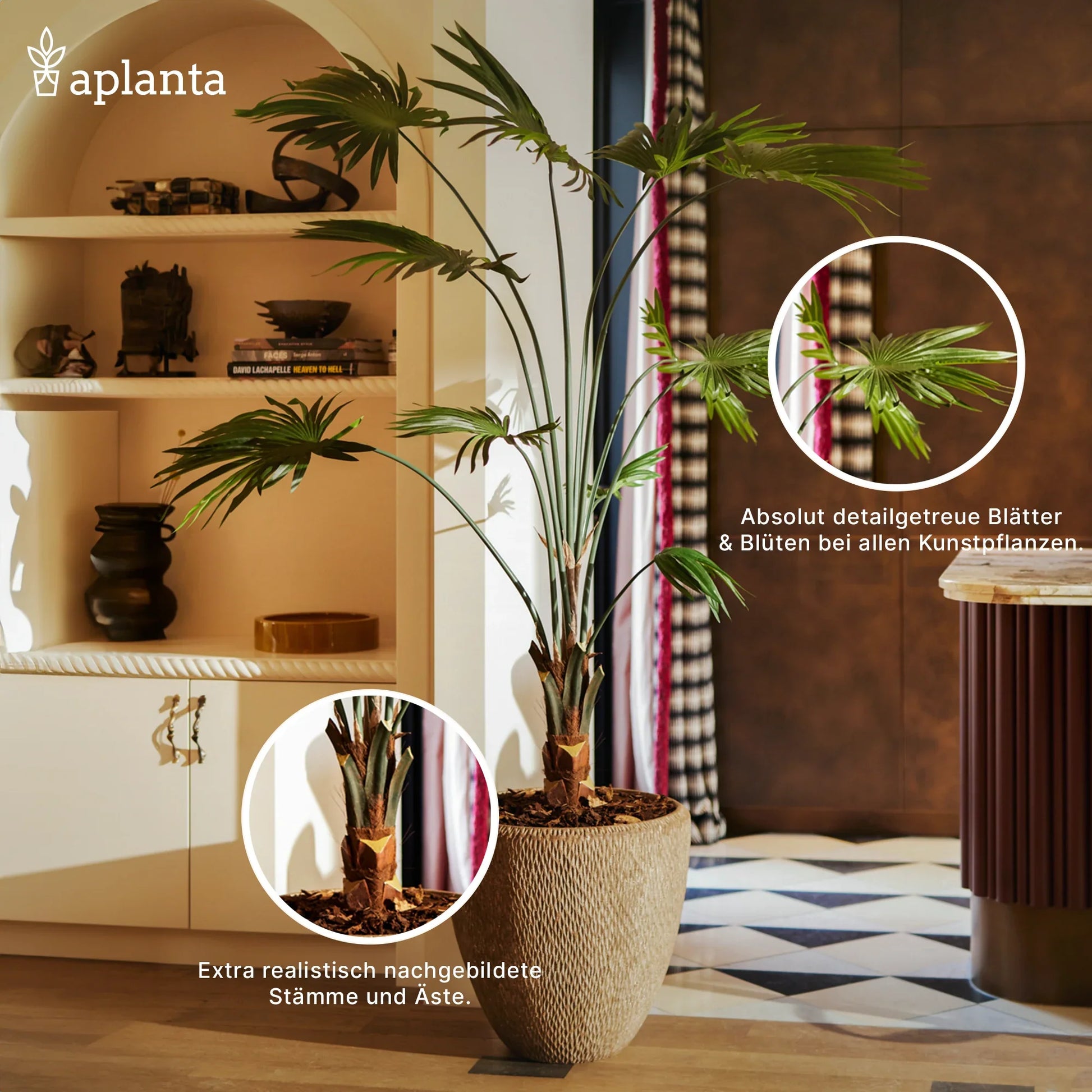 Künstliche Areca Palme - Amelie | 180 cm