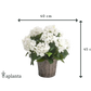 Künstliche Hortensie - Lenny | 45 cm