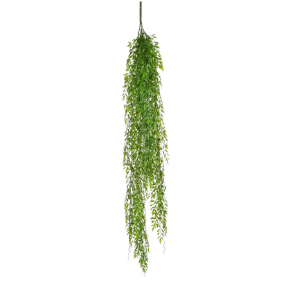 Künstliche Weide - Volker, 125 cm, Kunstbaum von aplanta, feuerhemmend, B1-zertifiziert, Steckpflanze, in Grün, für drinnen