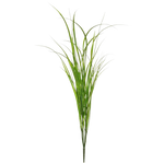 Künstliches Gras - Hubert, 90 cm, Kunstpflanze von aplanta, feuerhemmend, B1-zertifiziert, Steckpflanze, in Grün, für drinnen