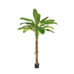 Künstlicher Bananenbaum - Jonas, 180 cm, Kunstbaum von aplanta, feuerhemmend, B1-zertifiziert, in Grün, für drinnen
