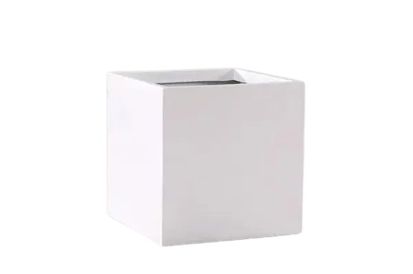 Pflanzkübel - Leyla | 40x40x40 cm, Weiß