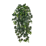 Künstlicher Hänge-Efeu - Tien, 75 cm, Kunstpflanze von aplanta, feuerhemmend, in Grün, für drinnen
