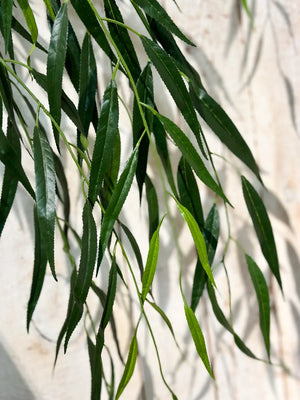 Künstlicher Weide Zweig - Bastian | 134 cm | Kunstpflanze von aplanta