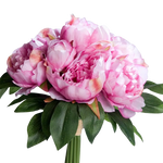 Künstliche Pfingstrose - Franzi, 30 cm, Kunstblume von aplanta, in Rosa, für drinnen