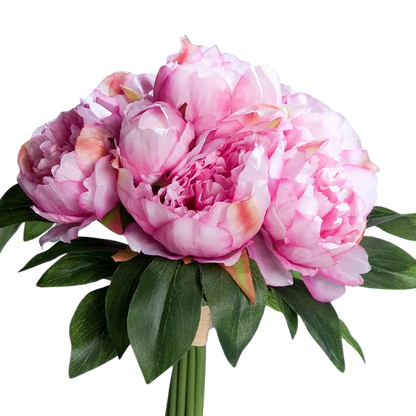 Künstliche Pfingstrose - Franzi, 30 cm, Kunstblume von aplanta, in Rosa, für drinnen