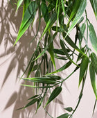 Künstlicher Hänge-Bambus - Natalie | 75 cm | Kunstpflanze von aplanta