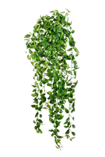 Künstliche Hänge-Dreimasterblume - Fenja, 85 cm, Kunstpflanze von aplanta, Steckpflanze, in Natur, für drinnen